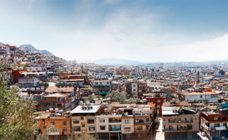 Panoramic City View From Hatay Antakya