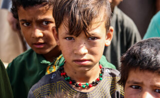 Kabul,,afghanistan,,august,1,2021,,refugee,children,after,the,collapse