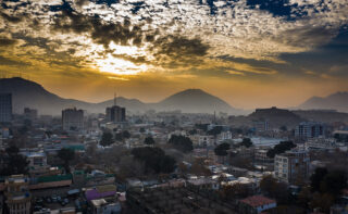Afghanistan Landscape Sunset
